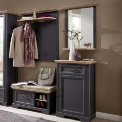 Clearance Flur & Diele Garderoben Möbel Set - Thumbs (vierteilig) Garderoben