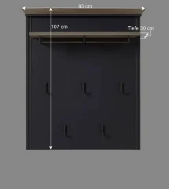 Clearance Flur & Diele Garderoben Möbel Set - Thumbs (vierteilig) Garderoben