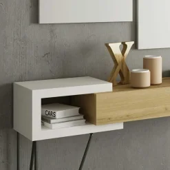 Best Flur Konsolentisch & Spiegel Set - Orydan (fünfteilig) Garderoben