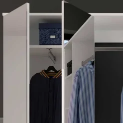 Best Flur Möbelblock kompakt 152x193x34 cm - Ejulia (dreiteilig) Garderoben