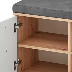 Outlet Flurbank für Schuhe 2-türig - Cluster Sitzbank