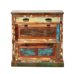 Discount Flurgarderobenset Jamaica in Bunt Shabby Chic (sechsteilig) Garderoben