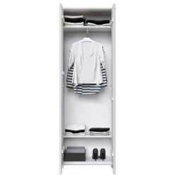 Best Flurmöbel Kombination in Weiß gewachst - Oranias (vierteilig) Garderoben