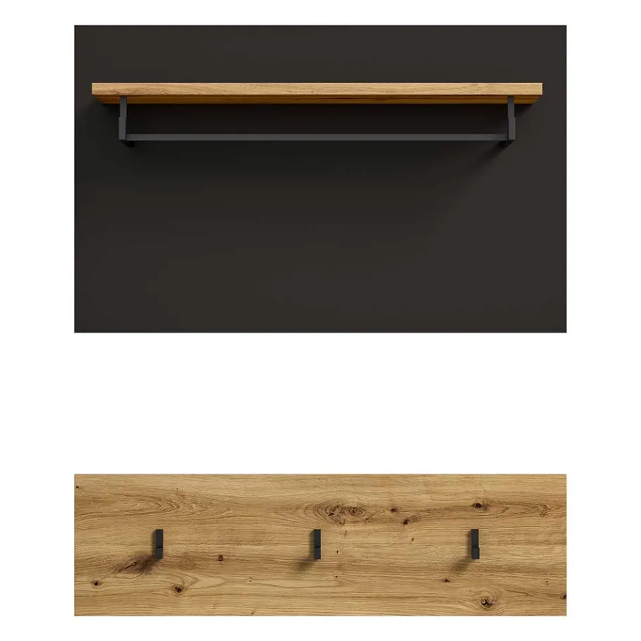 Best Flurmöbel Set modern - Norja (vierteilig) Garderoben