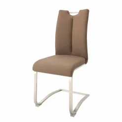 Best Freischwinger in Cappuccino Braun - Ennya (2er Set) Sessel