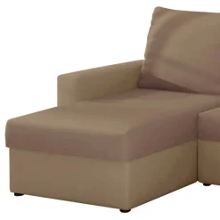 Sale Funktionscouch in hellem und dunklem Beige - Negro Sofas