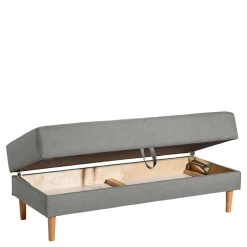 Best Funktionsecke in Hellgrau mit Erle - Manoja (zweiteilig) Sofas