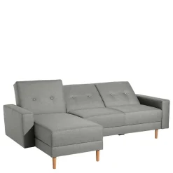 Best Funktionsecke in Hellgrau mit Erle - Manoja (zweiteilig) Sofas