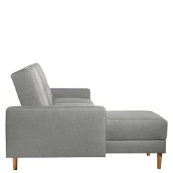 Best Funktionsecke in Hellgrau mit Erle - Manoja (zweiteilig) Sofas