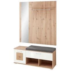 Discount Garderobe & Dielenbank Set - Cluster (zweiteilig) Garderoben