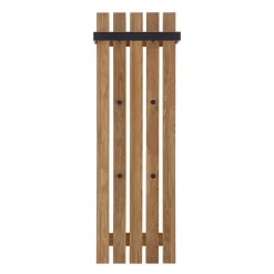 Best Garderobe aus Eichenholz und Metall - Gangizo Garderoben