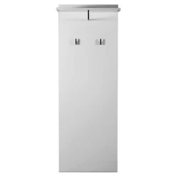 Clearance Garderobe Wandpaneel in Weiß - Vatros Garderoben