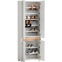 Clearance Garderoben Dielenmöbel Set - Etravia (vierteilig) Garderoben