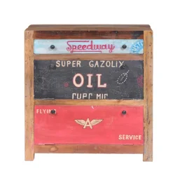 Outlet Garderoben Kombination Creek im Vintage Look (sechsteilig) Garderoben