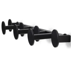 Best Garderoben-Hakenleiste in Schwarz - Mia Garderoben