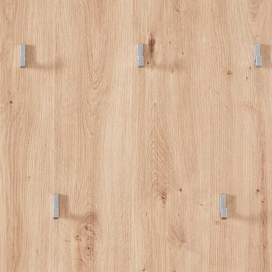 Best Garderobenpaneel in Wildeiche Holzoptik - Zelio Garderoben