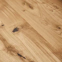 Online Geölter Wildeiche Essenstisch mit Stahlbeinen - Mandirov Tische