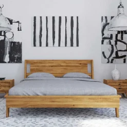 Best Geöltes Wildeichebett mit 220 cm Länge - Hardus Betten