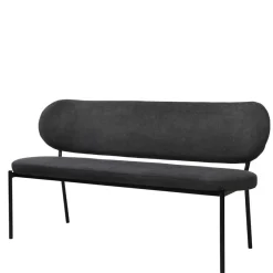 Best Gepolsterte Esstischbank in Dunkelgrau - Julisk Sitzbank