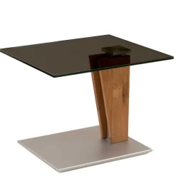 Outlet Getönter Glastisch fürs Wohnzimmer höhenverstellbar - Rasmiro Tische