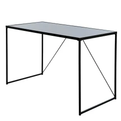 Online Glasschreibtisch aus Schwarzglas - Pathos Tische