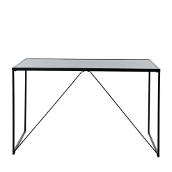 Online Glasschreibtisch aus Schwarzglas - Pathos Tische