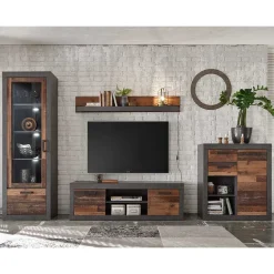 Sale Günstige Wohnmöbel Kombination - Timuras (vierteilig) Wohnwände