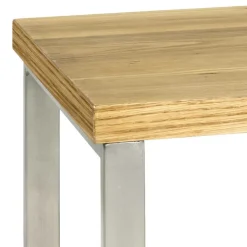 Outlet Günstiger Sofatisch im Loft Style Vynessa mit Eiche Furnier Tische