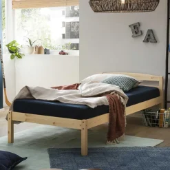 Best Günstiges Holzbett aus Fichte Massivholz - Niels Betten