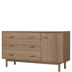 Sale Große Kombi-Kommode in Eiche Holzoptik - Benns Sideboards