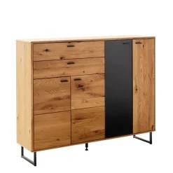 Clearance Großes Highboard mit Metall Bügelgestell - Flacona Sideboards|Highboards