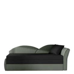 Sale Gästebett Recamiere in Grau und Schwarz - Viko Sofas