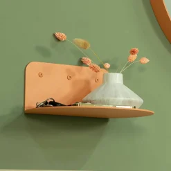 Clearance Halbrundes HĂ€ngeregal in Terracotta - Parana Regale