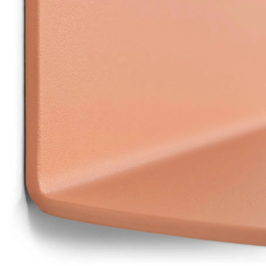 Clearance Halbrundes Hängeregal in Terracotta - Parana Regale