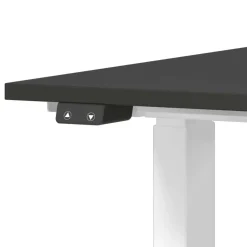 New Höhenverstellbarer Schreibtisch in Dunkelgrau - Vlatin Tische