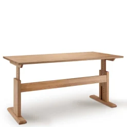 New Höhenverstellbarer Schreibtisch aus Wildeiche - Rosenna Tische