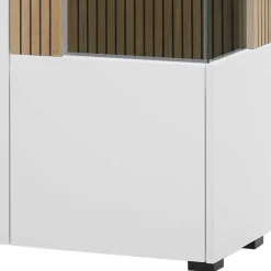 Outlet Highboard & TV Lowboard & Wandboard Set - Nenaloro (dreiteilig) Wohnwände