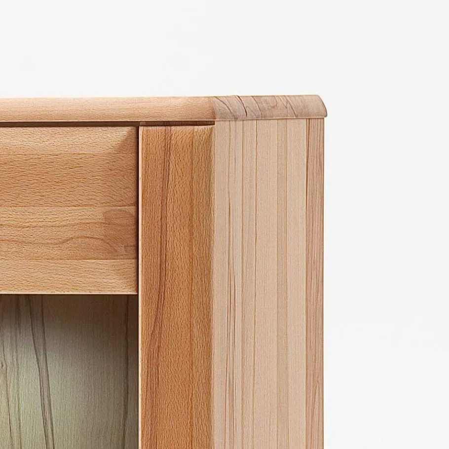 Outlet Highboard Athias aus Kernbuche Highboards|Kommoden