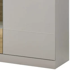 Clearance Highboard in Hellgrau & Zinneiche NB - Lioscas Highboards
