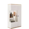 Sale Highboard in Soft White und Wildeiche - Yordyn Highboards|Vitrinen