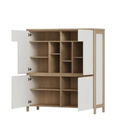 Best Highboard und TV-Board und Wandboard Set - Ovidio (dreiteilig) Wohnwände