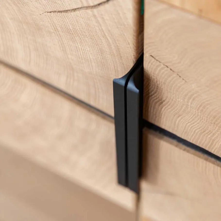 Sale Highboard Vitrine aus Eiche und Glas - Masicuri Highboards|Vitrinen