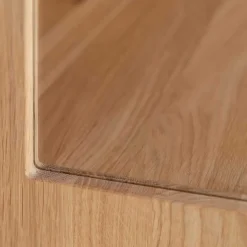 Sale Highboard Vitrine aus Eiche und Glas - Masicuri Highboards|Vitrinen