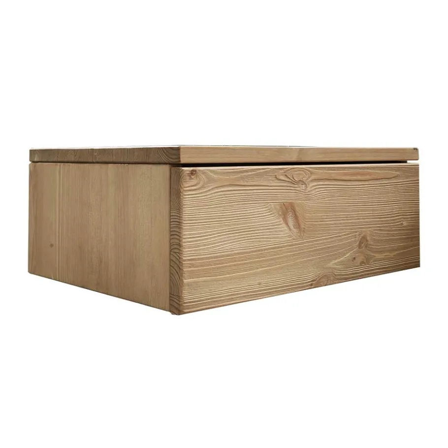 Sale Hänge-Nachtkonsole aus Kiefer Massivholz - Vilantinos Kommoden