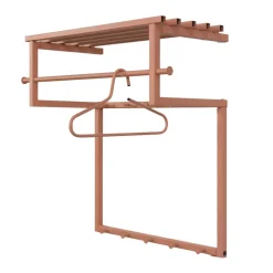Clearance Hängende Garderobe in Terracotta - Onesty Garderoben