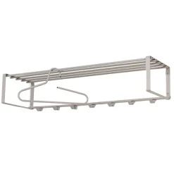 Clearance Hängende Stahlgarderobe in Taupe - Satroni Garderoben