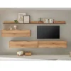 Outlet Hängende TV Anbauwand Set - Colomania (fünfteilig) Wohnwände