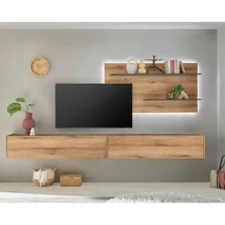 Best Hängende Wohnwand Möbelset - Colomania (dreiteilig) Wohnwände