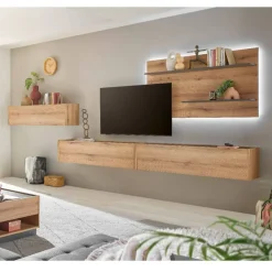 New HÀngende Wohnwand modern - Colomania (vierteilig) WohnwÀnde