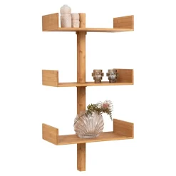 Best Hängendes Designregal mit drei Ablagen - Jefferson Regale